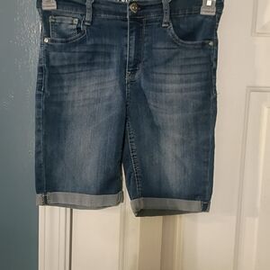 Men's Blue Denim Shorts